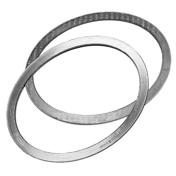 Manway Gasket, Series 2000, Graphite, 12 in x 16 in x 1-1/4 in, Elliptical, PK 2, Topog-E, Mfr#: T2000-12X16X1-1/4E-PK2